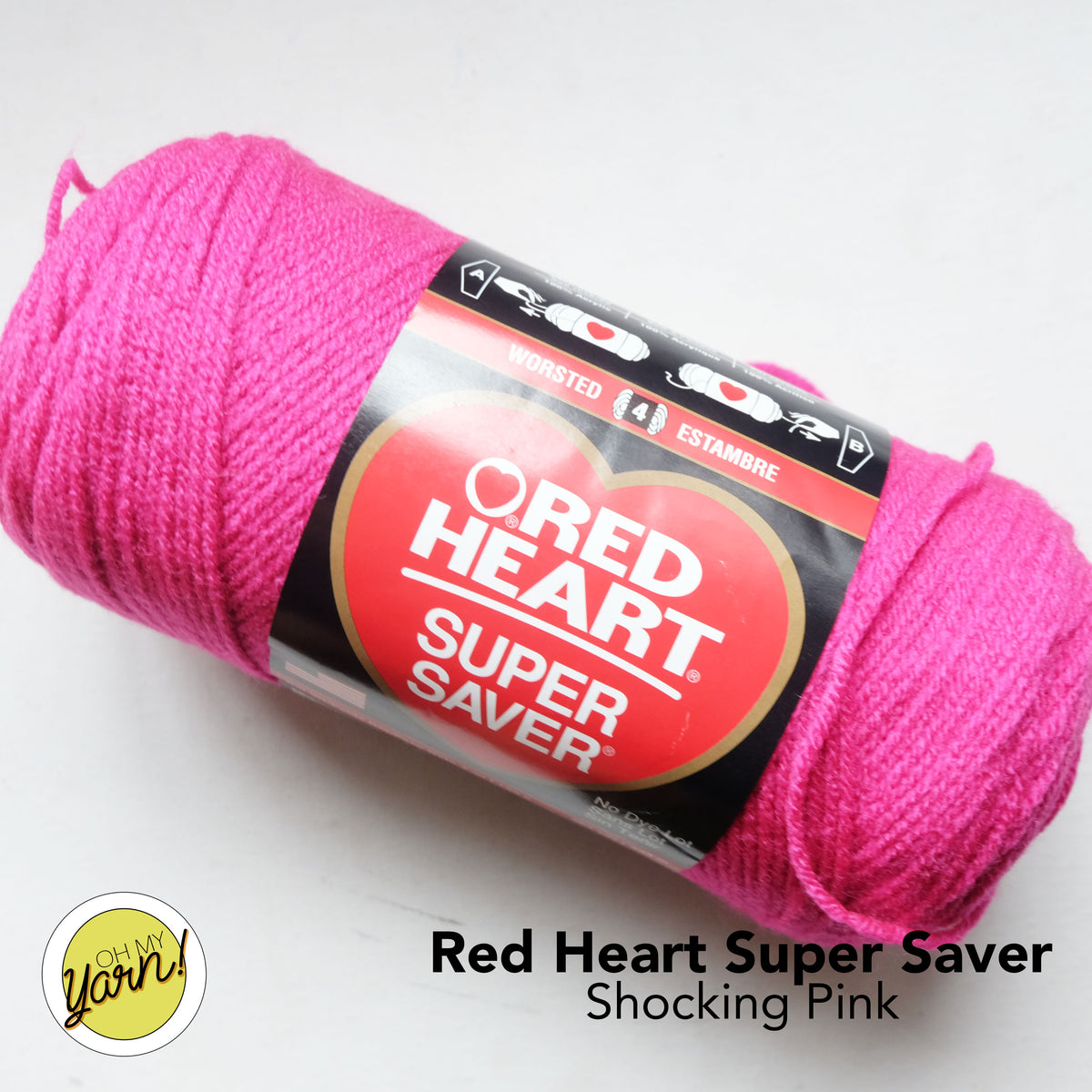 Red Heart Super Saver Shocking Pink