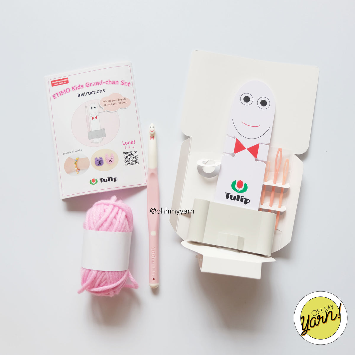 tulip etimo kids grand-chan crochet hooks – Needles & Wool