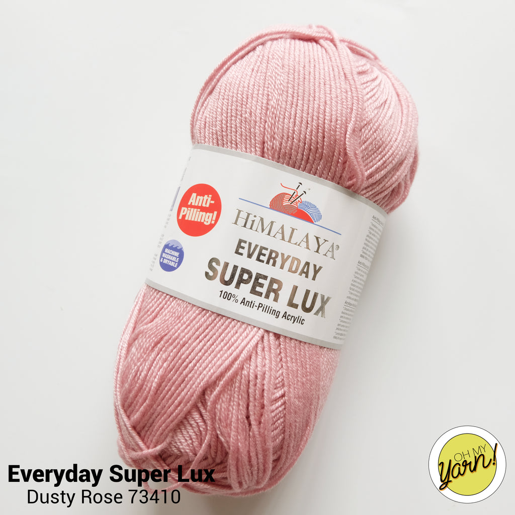 Himalaya Everyday Super Lux, Himalaya Yarn, Super Lux Yarn, 100%  Antipilling Acrlylic Yarn, Yarn, Knitting, Blanket Yarn, Cardigan Yarn 