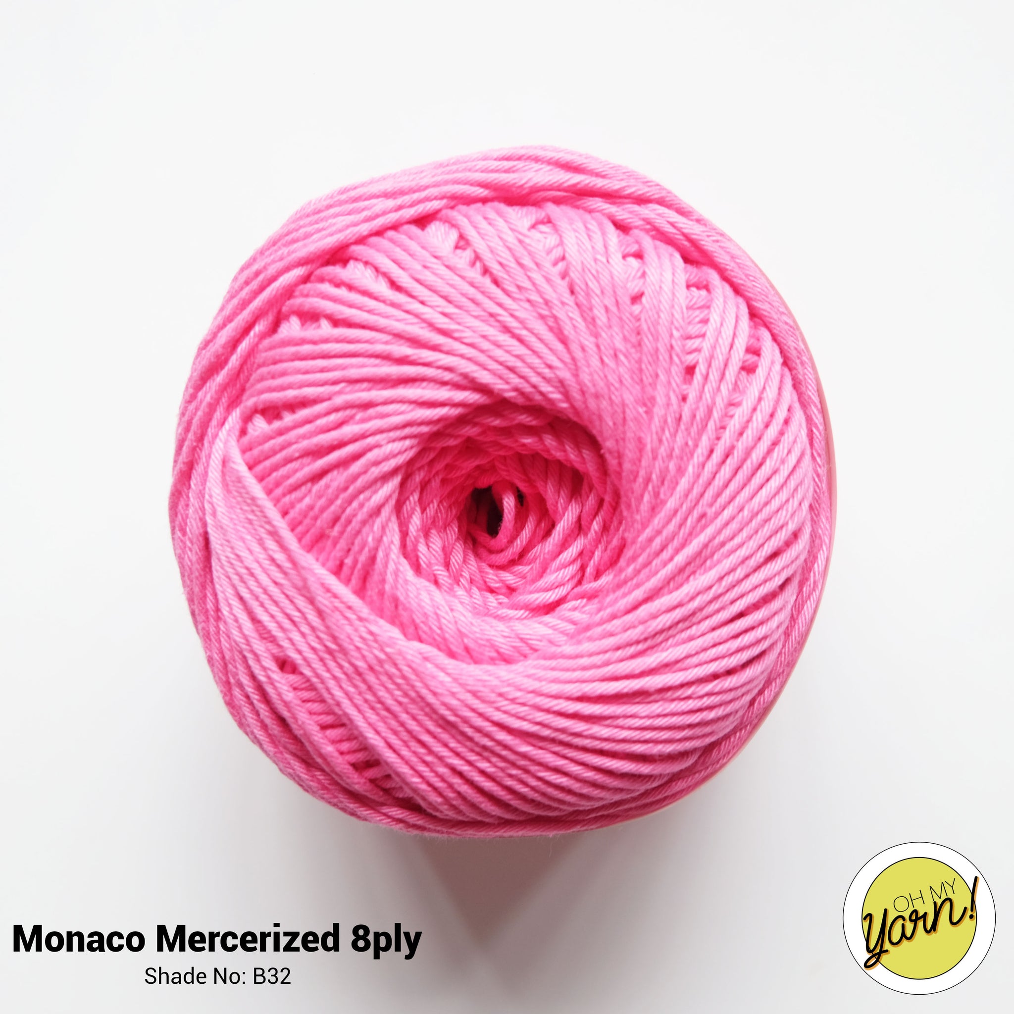 MONACO 8ply Mercerized Crochet Cotton