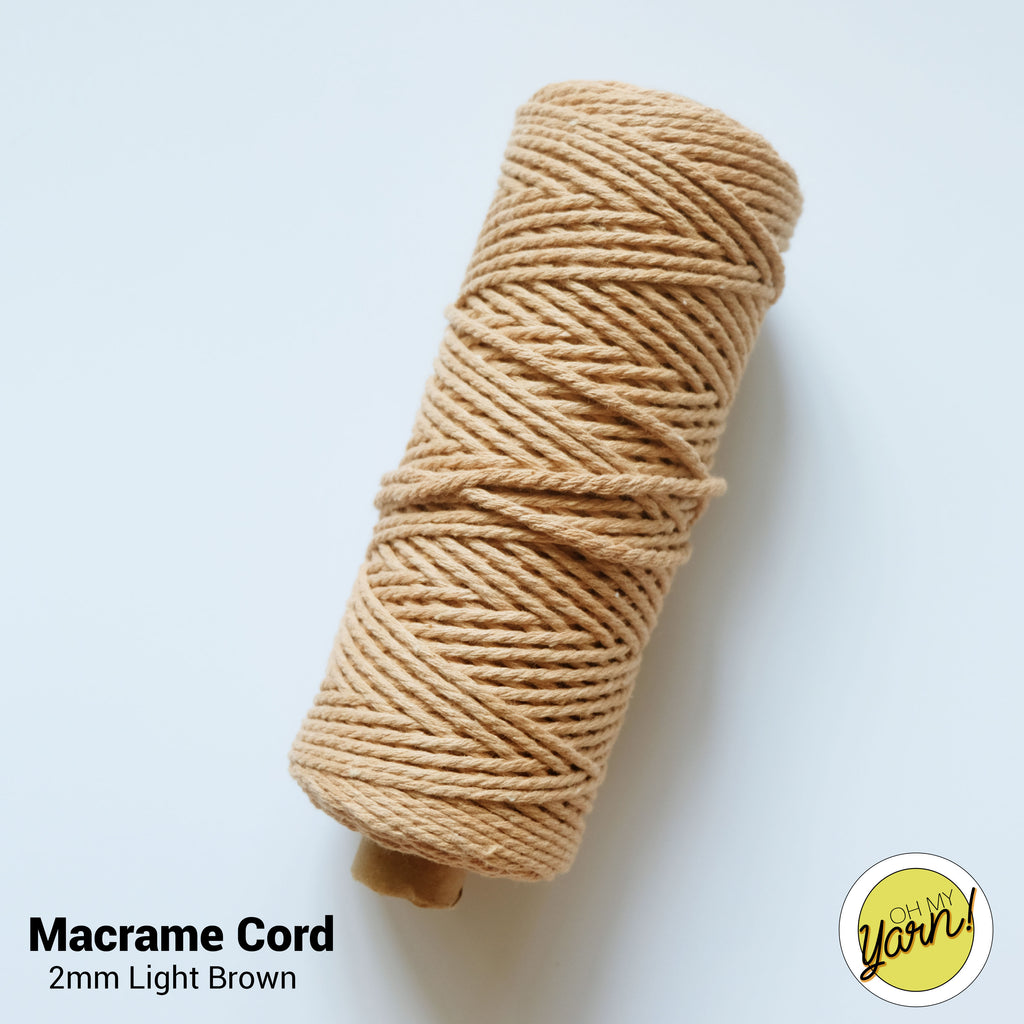Macrame Cord 2mm X 220Yards (656Feet), Natural Macrame Rope - 2 Strands  Twisted Macrame Cord For Wall Hanging, Plant Hangers, Crafts, Gift Wrapping  An