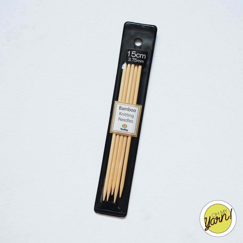 Tulip Japan Wood Knitting Needles - Single Pointed 9